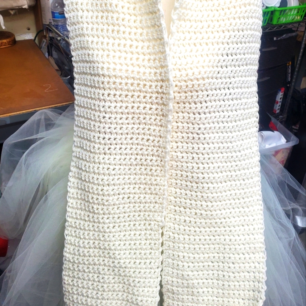 Light  beige scarf